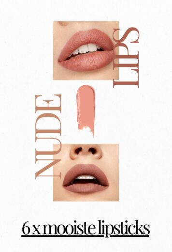 De 6 mooiste nude lipsticks